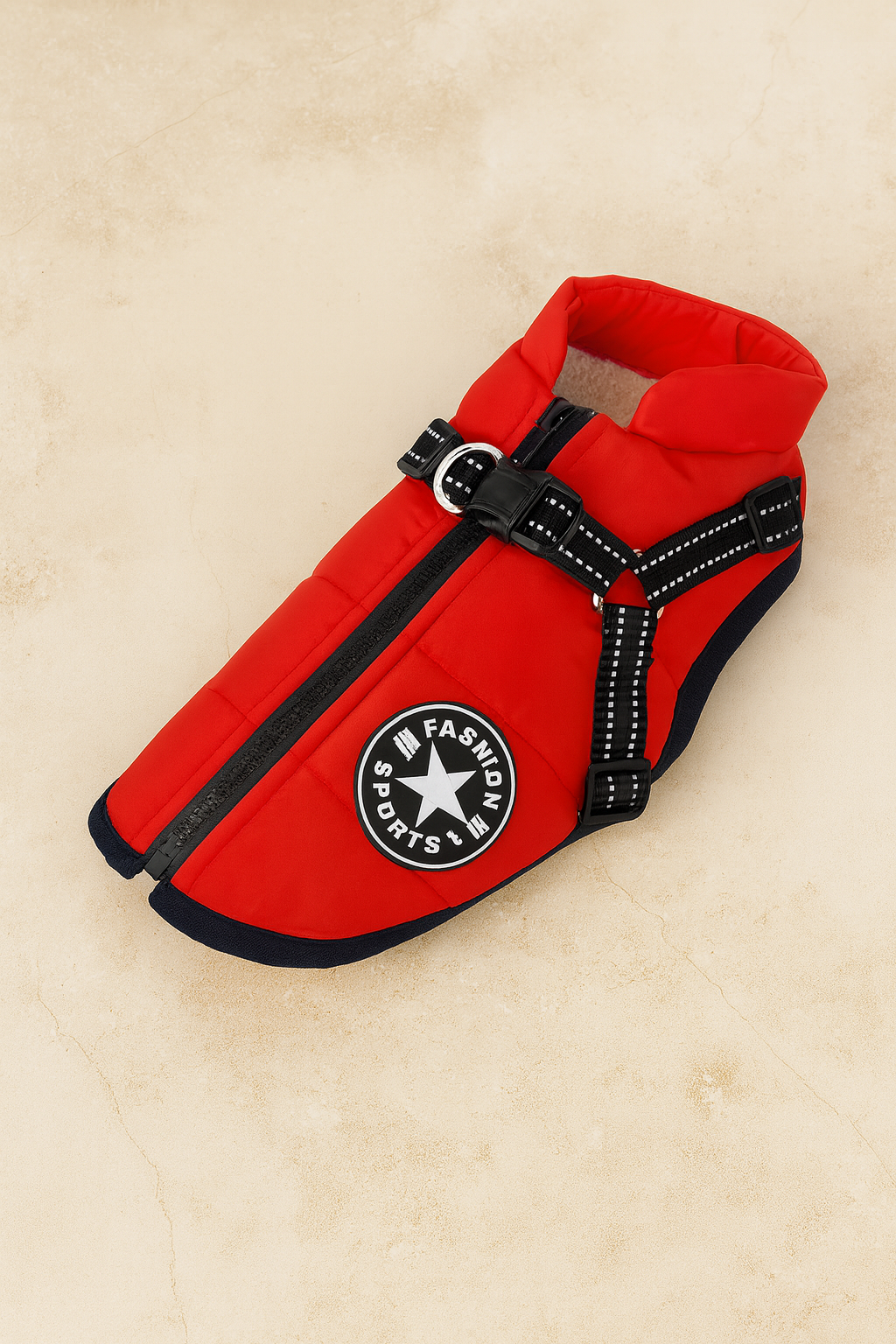 FashionPaw Manteau Imperméable avec Harnais