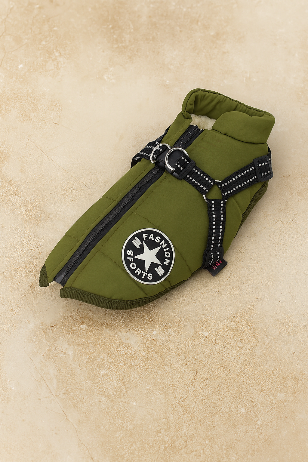 FashionPaw Manteau Imperméable avec Harnais