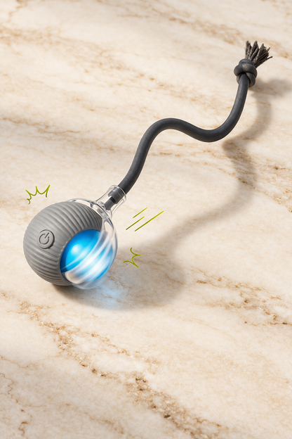 PawRoll™ – Balle Interactive Automatique
